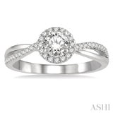 Semi-Mount Diamond Engagement Ring