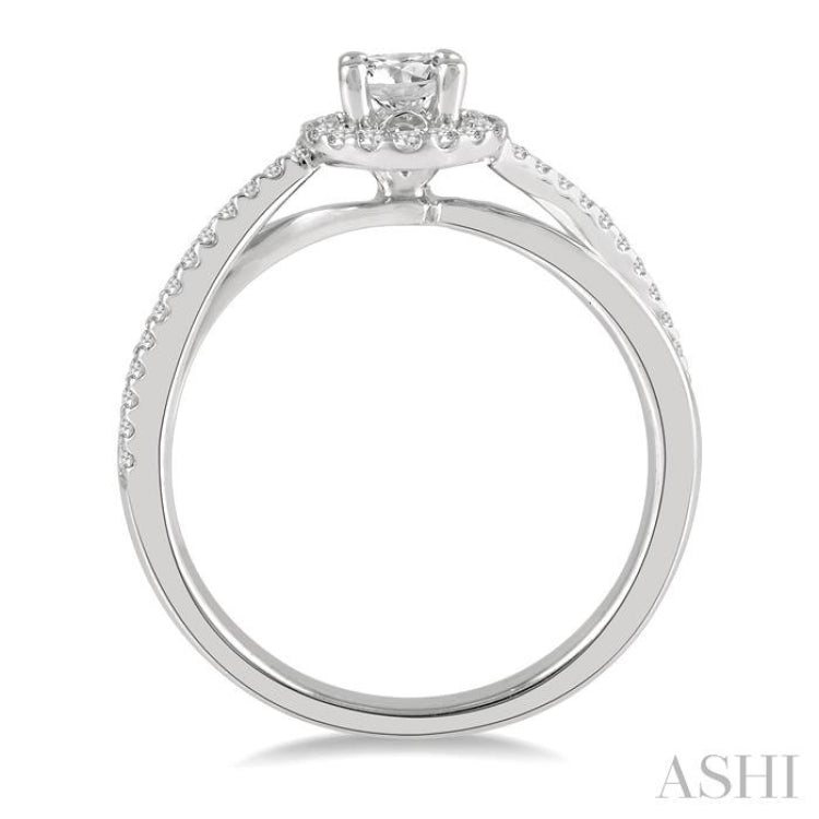 Semi-Mount Diamond Engagement Ring