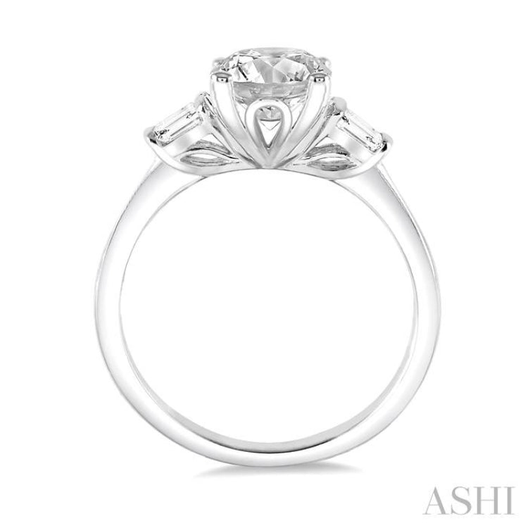 Semi-Mount Diamond Engagement Ring