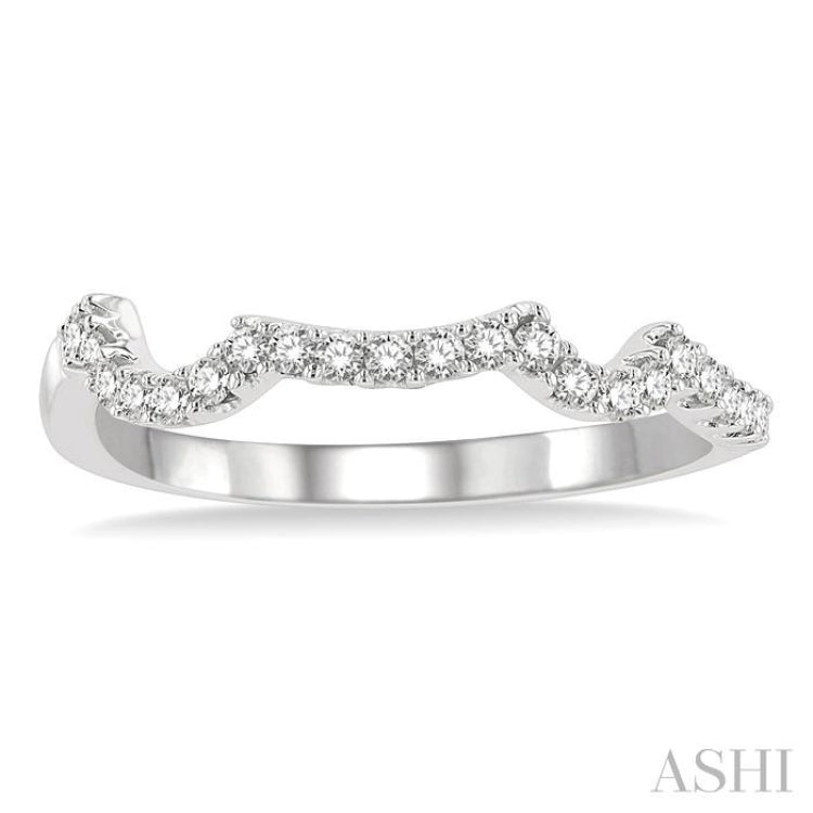 Stackable Diamond Wedding Band