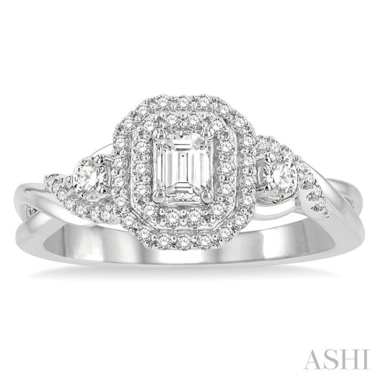 Semi-Mount Diamond Engagement Ring