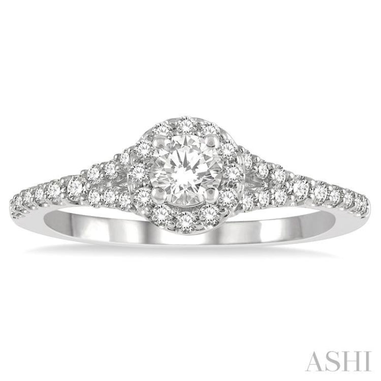 Semi-Mount Diamond Engagement Ring