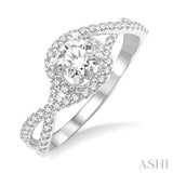 Semi-Mount Diamond Engagement Ring