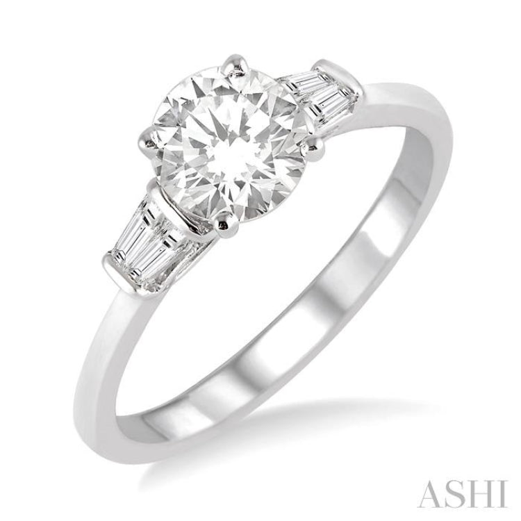 Semi-Mount Diamond Engagement Ring