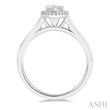 Marquise Shape Semi-Mount Diamond Engagement Ring