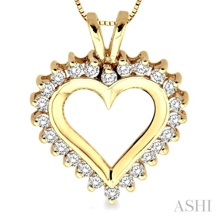 Heart Shape Diamond Fashion Pendant