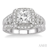 Semi-Mount Diamond Engagement Ring