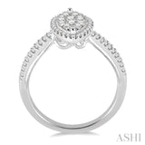 Marquise Shape Lovebright Diamond Ring