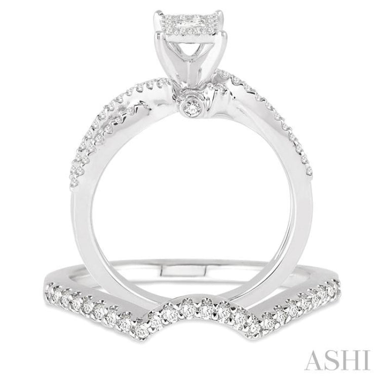 Lovebright Diamond Wedding Set