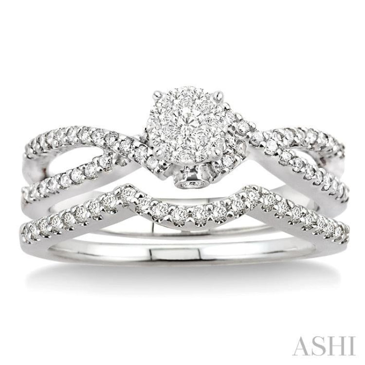 Lovebright Diamond Wedding Set