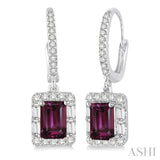 Gemstone & Diamond Earrings