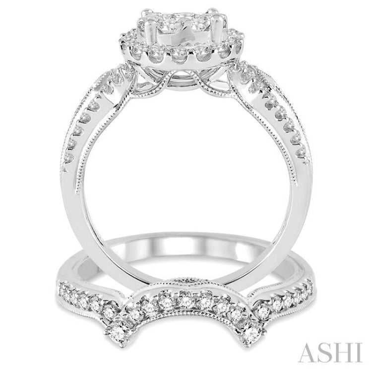 Lovebright Diamond Wedding Set