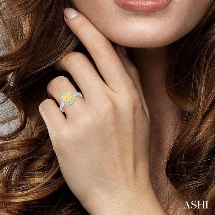 Lovebright Yellow Diamond Ring