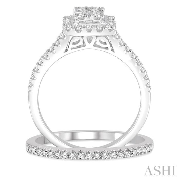 Lovebright Diamond Wedding Set