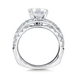 Diamond Engagement Ring with Side Stones