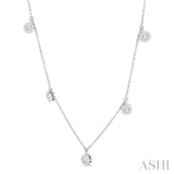 Lovebright Diamond Station Necklace