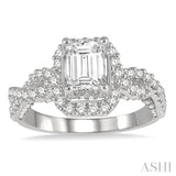 Semi-Mount Diamond Engagement Ring