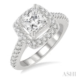 Semi-Mount Diamond Engagement Ring