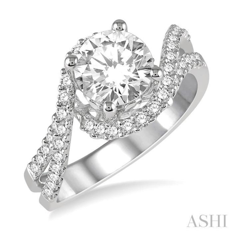 Semi-Mount Diamond Engagement Ring