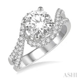 Semi-Mount Diamond Engagement Ring