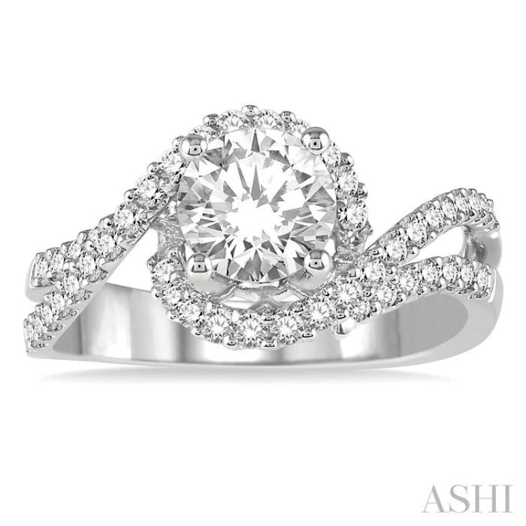 Semi-Mount Diamond Engagement Ring