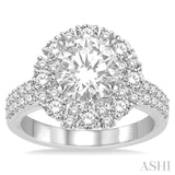 Semi-Mount Diamond Engagement Ring