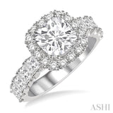 Semi-Mount Diamond Engagement Ring