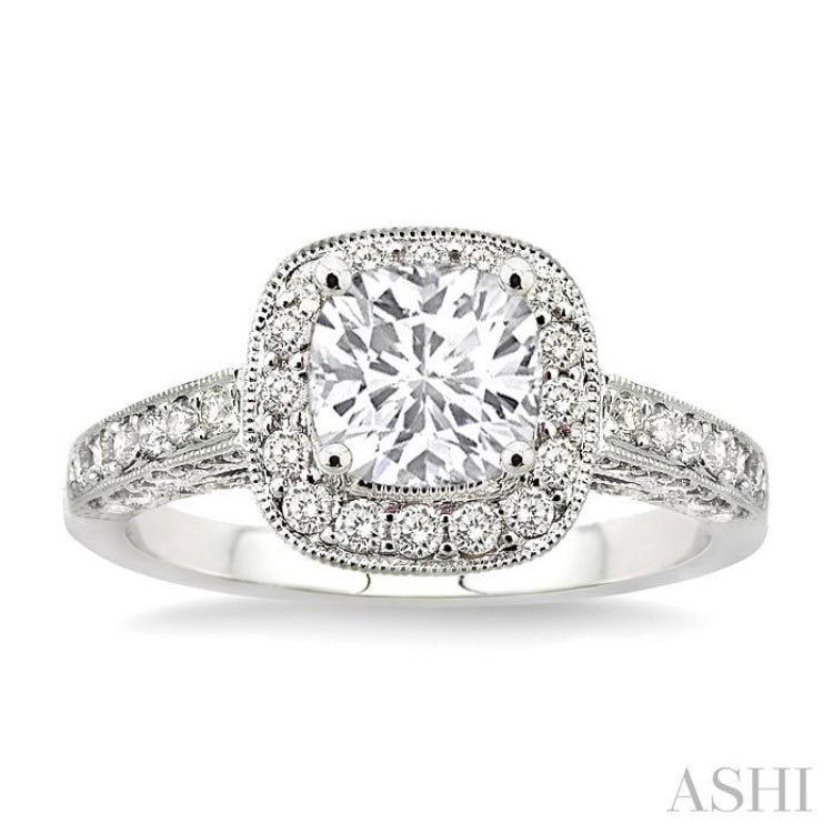 Semi-Mount Diamond Engagement Ring