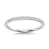 Straight Diamond Wedding Band