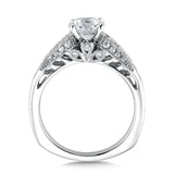 Diamond Engagement Ring With Side Stones