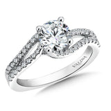 Engagement Ring With Side Stones