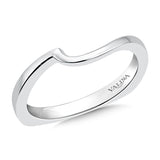 True fit matching diamond wedding band and a beautiful reminder of that special day for years to come.
