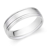 Men's Matte Finished Wedding Ring-119-00659