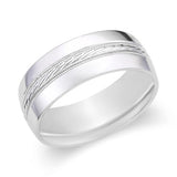 Men's Carved Wedding Ring-119-00677