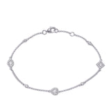 White Gold  Diamond Bracelet