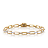 Yellow Gold Diamond Bracelet