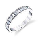 Baguette Wedding Band