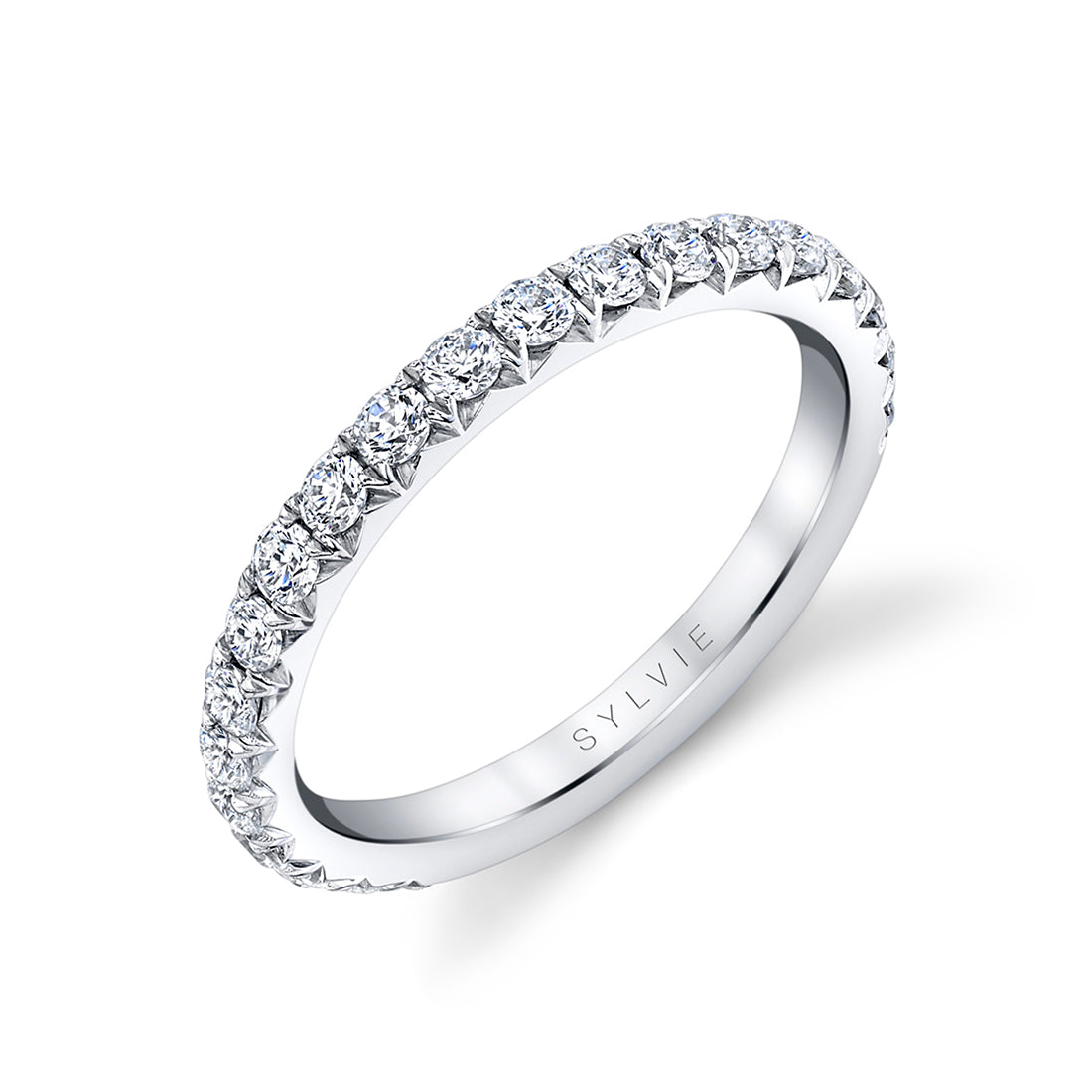 Thick Pave Wedding Band - Malencia