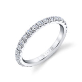 Thick Pave Wedding Band - Malencia