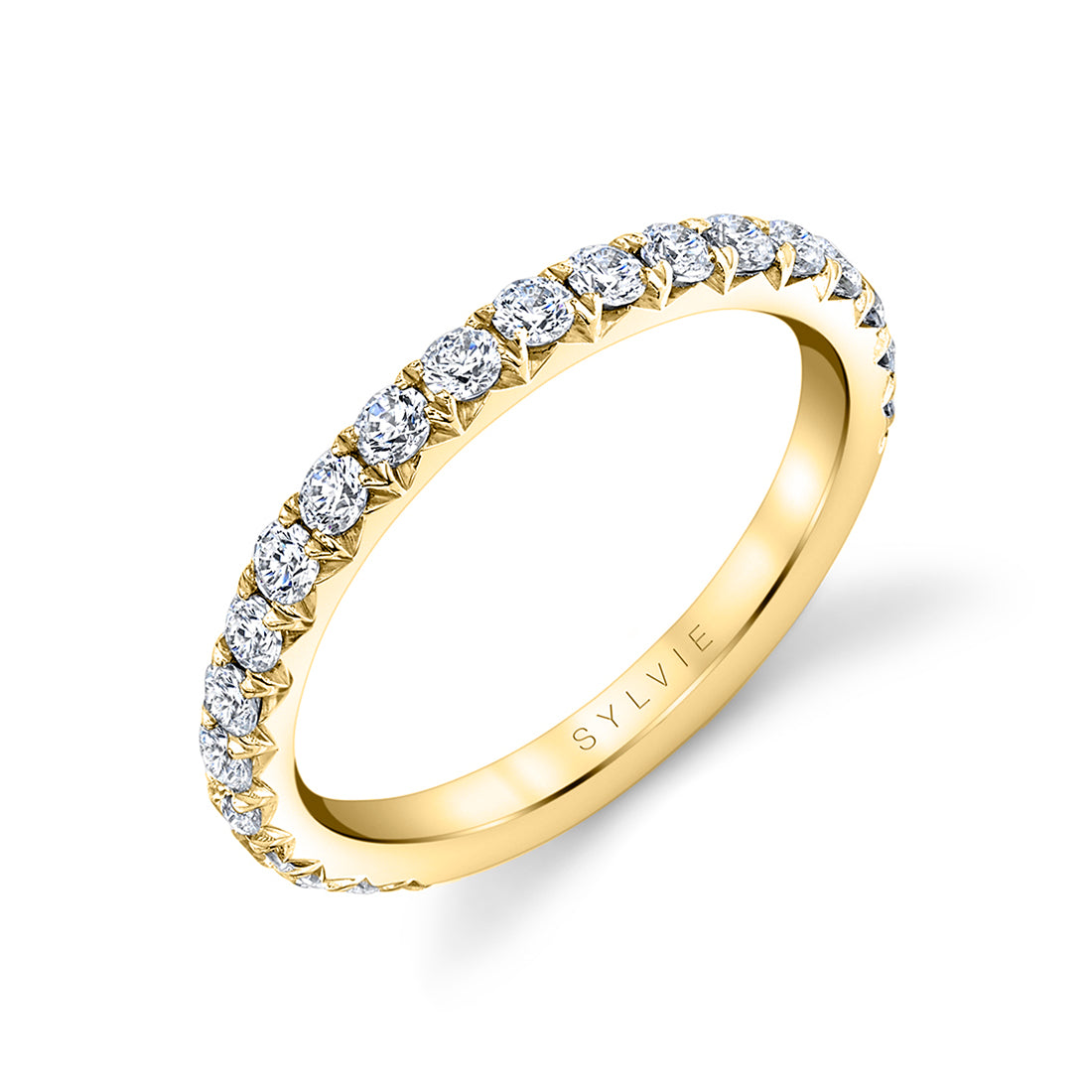 Thick Pave Wedding Band - Malencia