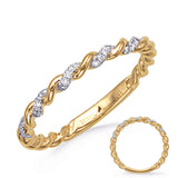White & Yellow Gold Diamond Ring