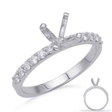 White Gold Engagement Ring