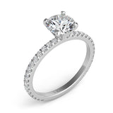 White Gold Engagement Ring