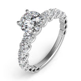 White Gold Engagement Ring