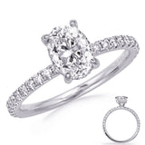 White Gold Engagement Ring