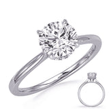 White Gold Engagement Ring