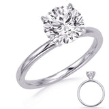 White Gold Engagement Ring