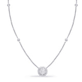 White Gold Diamond Necklace