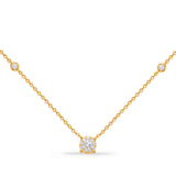 Yellow Gold Diamond Necklace