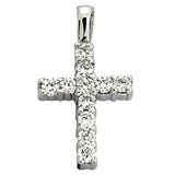 Diamond Cross Shared Prong